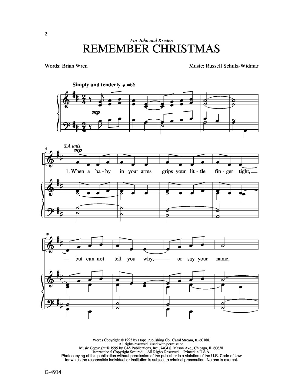 Remember Christmas (SATB ) | J.W. Pepper Sheet Music