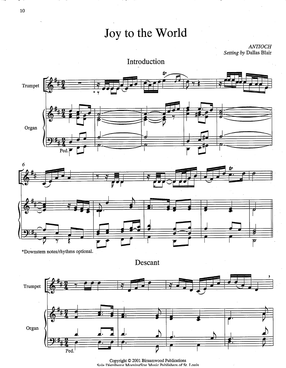 Hymn Introductions & Descants (Trumpet Solo | J.W. Pepper Sheet Music