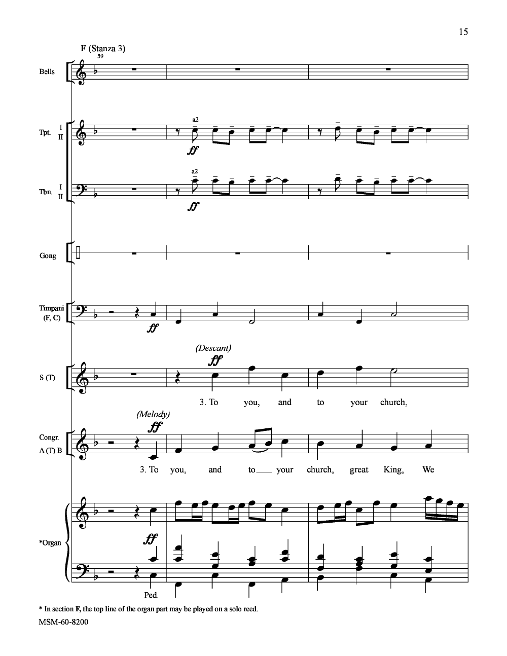 To Jesus Christ, Our Sovereign King (Instrumental | J.W. Pepper Sheet Music