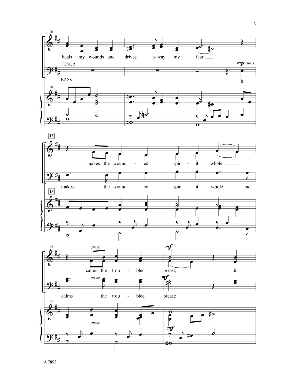 How Sweet the Name of Jesus Sounds (SATB ) b | J.W. Pepper Sheet Music