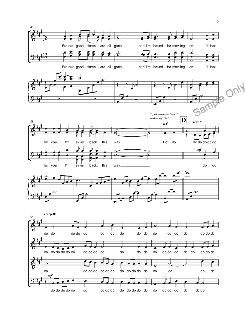 Four Strong Winds (SATB ) by / NICKEL L| J.W. Pepper Sheet Music